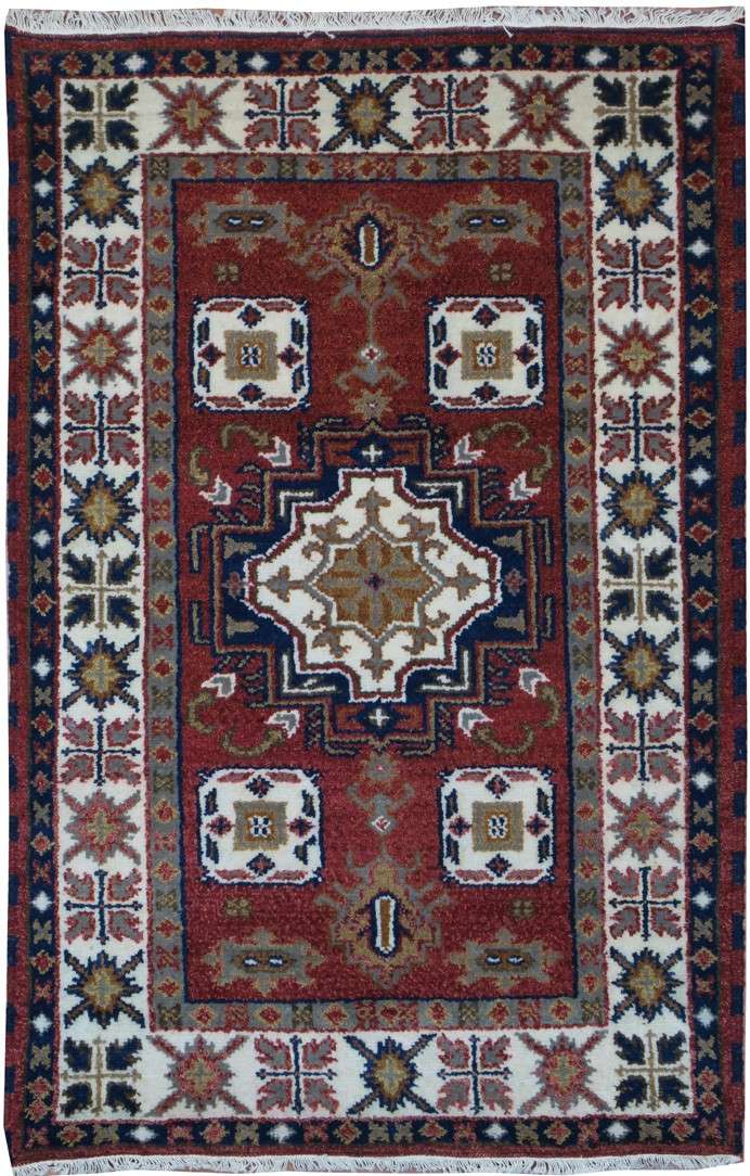 3' 0" x 5' 0" India Kazak Rug image 0