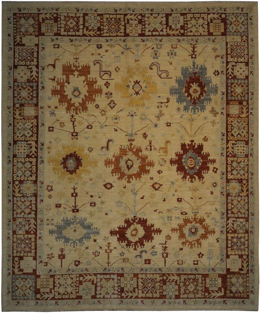 8' 1" x 9' 9" Pakistan Chobi Rug image 0