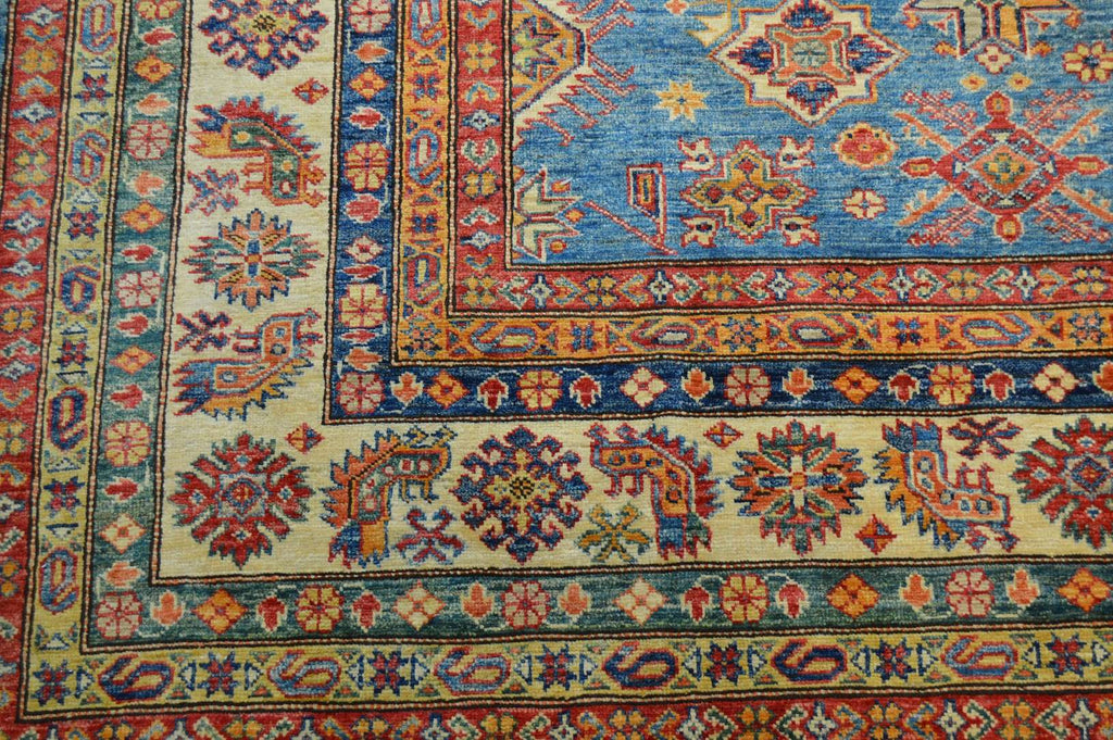 8' 0" x 10' 2" Pakistan Kazak Rug image 12