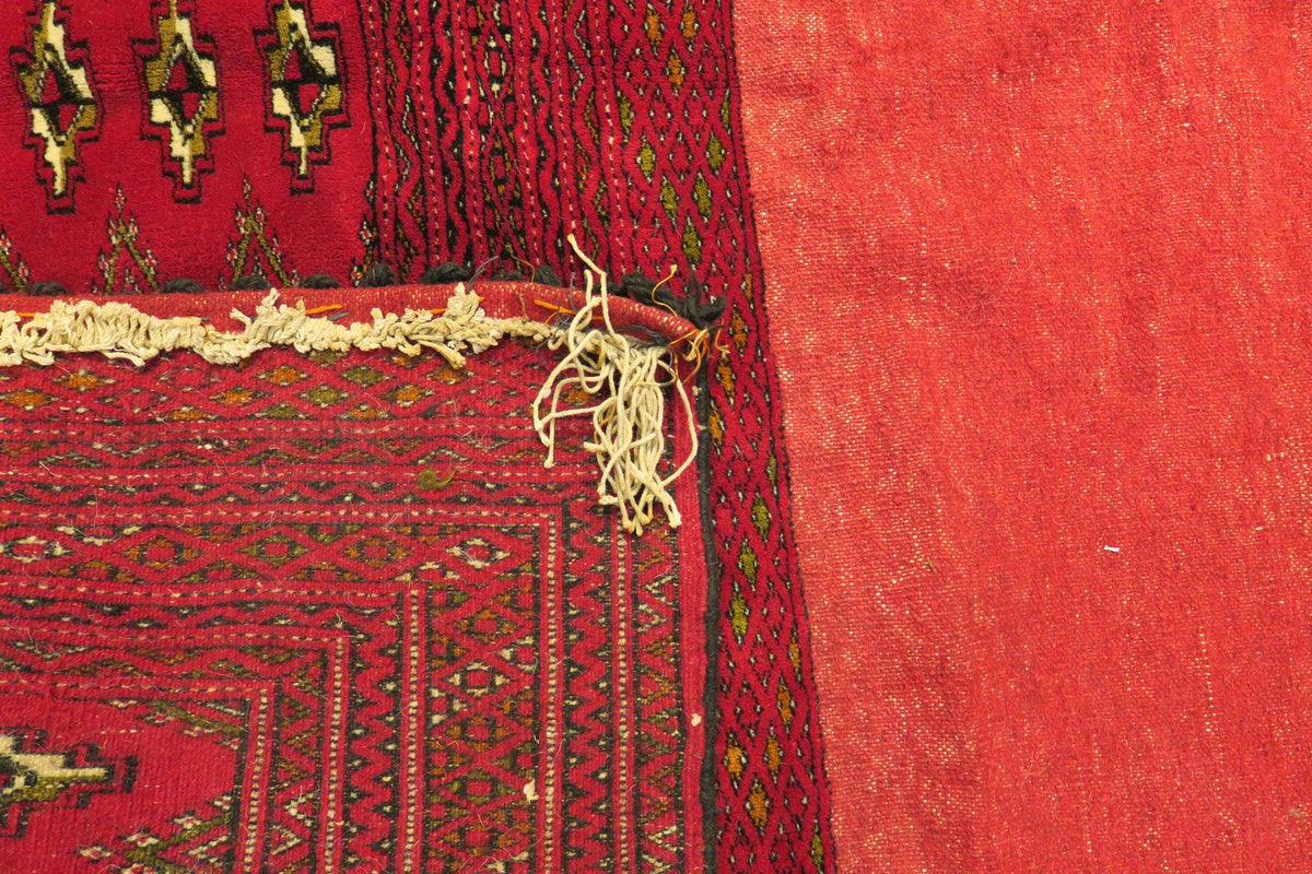 1'9'' x 4'3'' Persian Turkeman Rug image 11