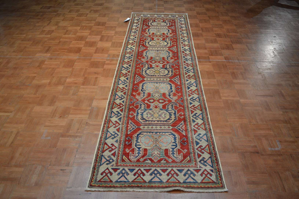 2' 7" x 9' 7" Pakistan Kazak Runner image 1