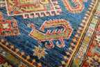 3' 5" x 5' 3" Pakistan Kazak Rug image 6