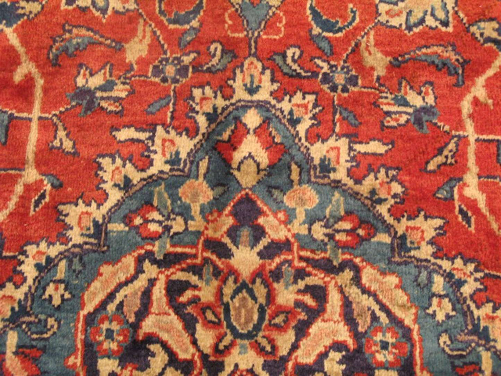 10' 0" x 13' 0" Persian Sarouk Rug image 4
