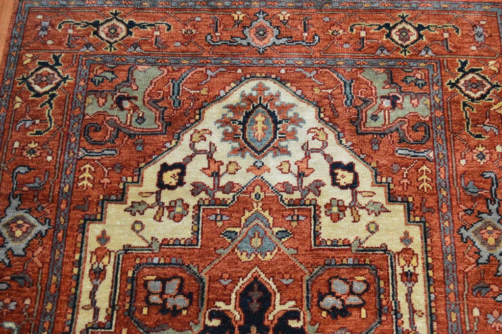 3' 10" x 6' 0" Pakistan Serapi Rug image 7