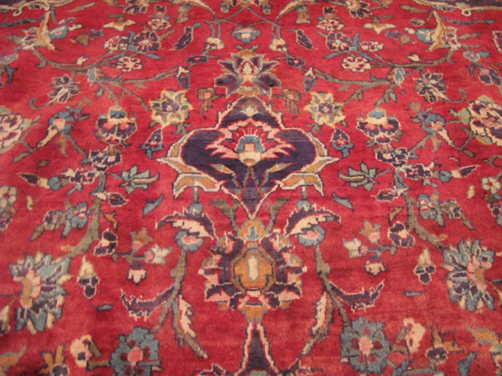 9' 1" x 14' 8" Persian Kashan Rug image 7