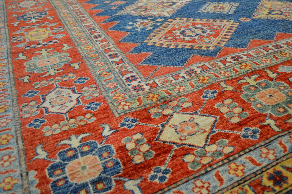 9' 0" x 12' 0" Pakistan Kazak Rug image 12