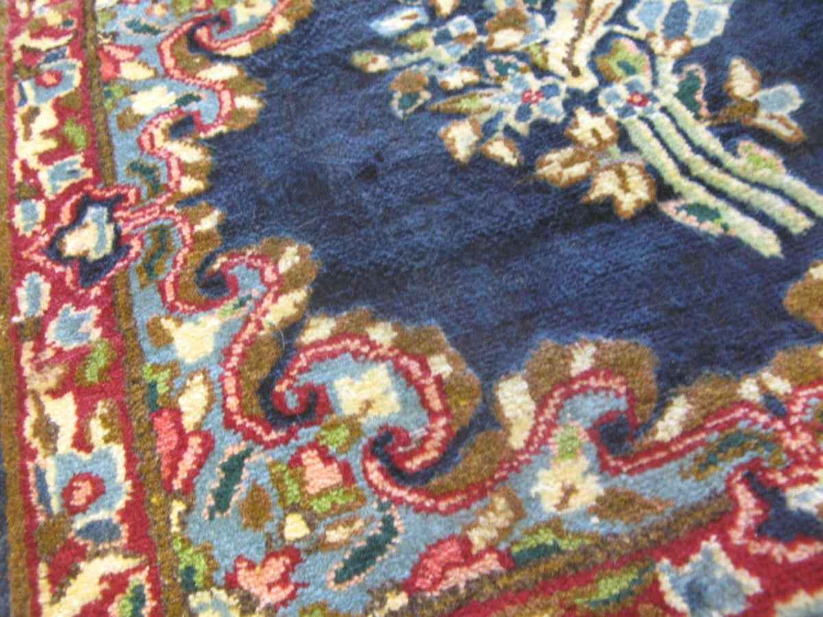 1' 9" x 1' 9" Persian Kirman Square Rug image 7