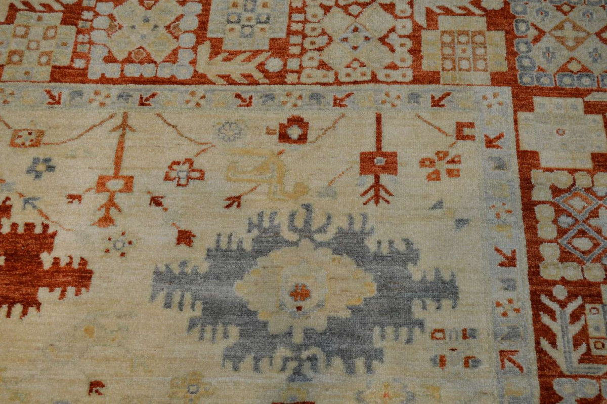 8' 1" x 9' 9" Pakistan Chobi Rug image 9