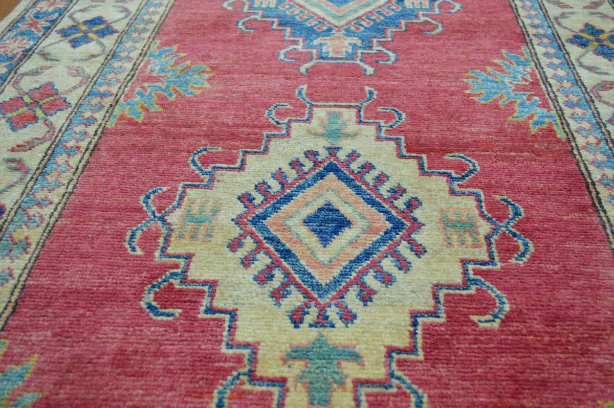 3' 1" x 11' 1" Pakistan Kazak Rug image 10