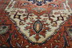 3' 10" x 6' 0" Pakistan Serapi Rug image 4