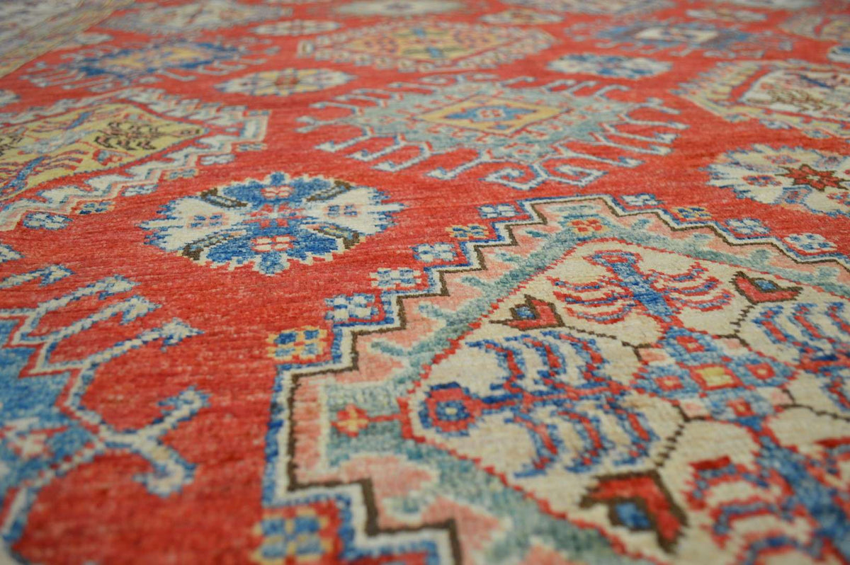9' 0" x 12' 3" Pakistan Kazak Rug image 8