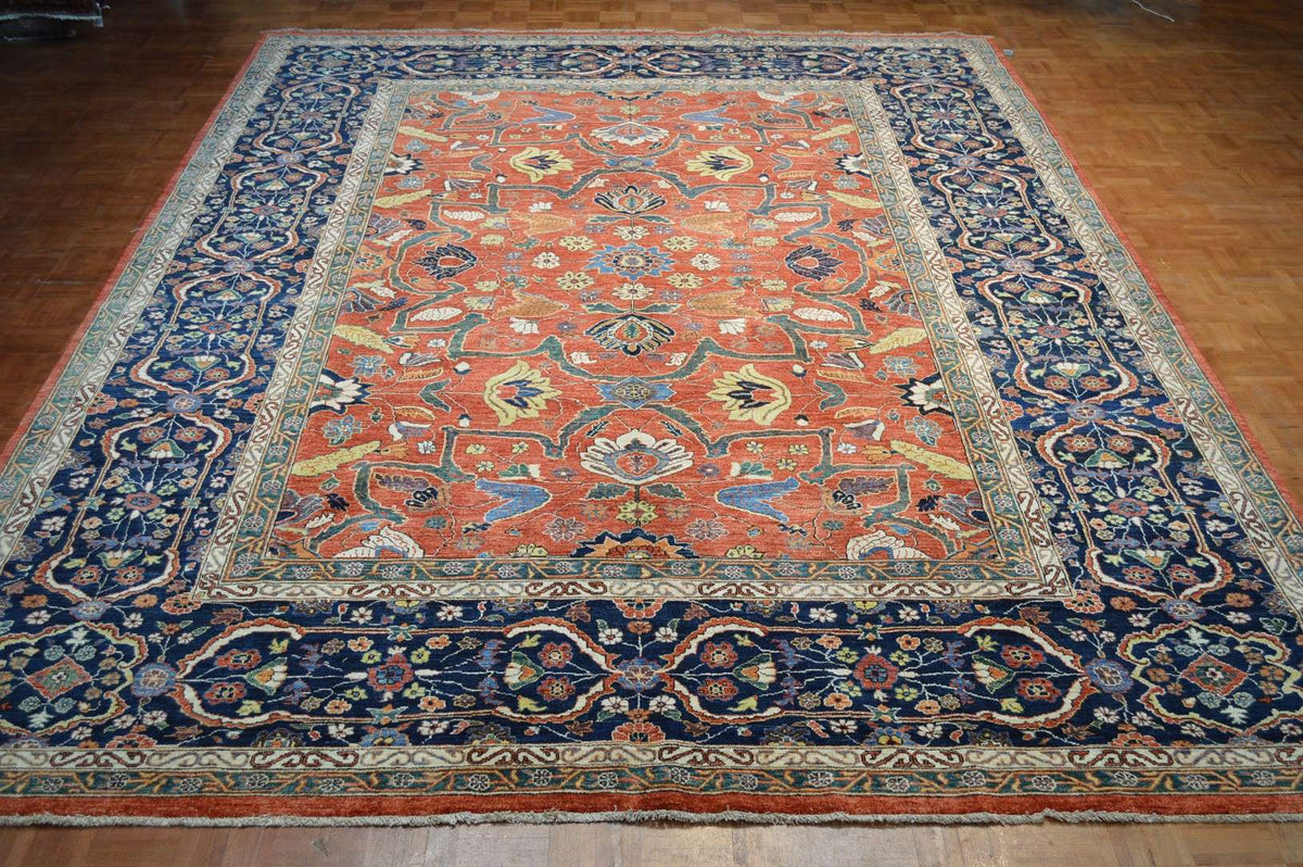 9' 9" x 13' 6" Pakistan Chobi Rug image 11