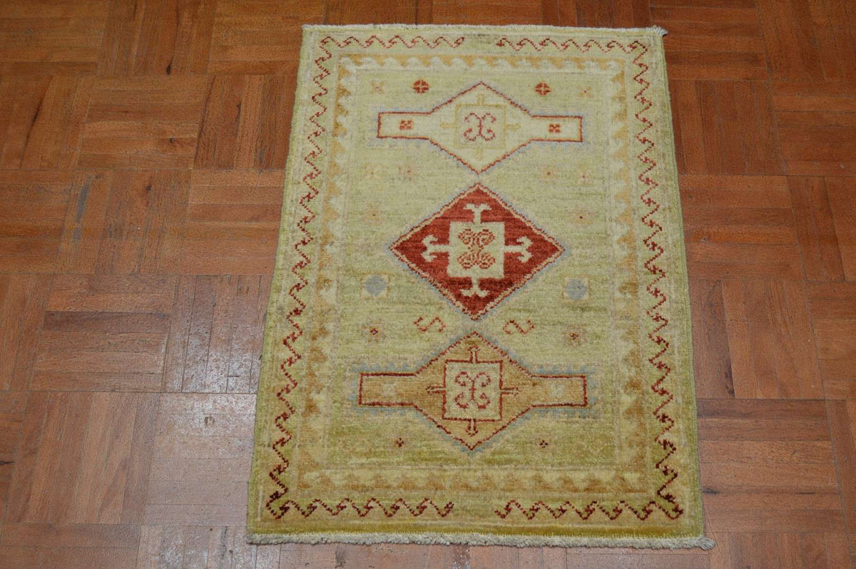 1' 7" x 2' 3" India Oushak Rug image 1