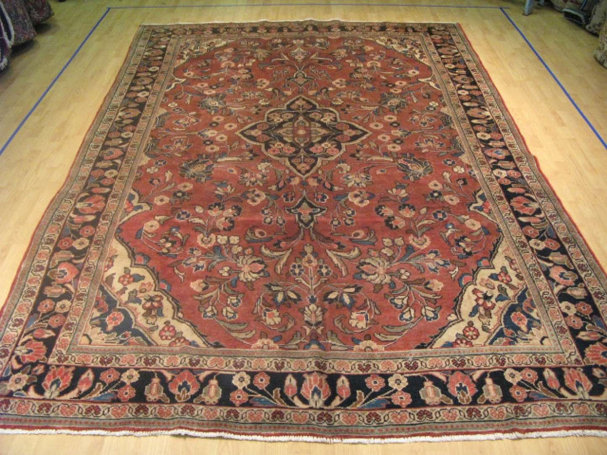 7' 3" x 11' 0" Persian Mahal Rug image 1