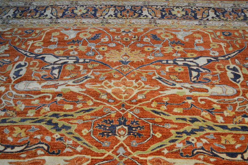 12' 0" x 14' 6" Pakistan Chobi Rug image 8