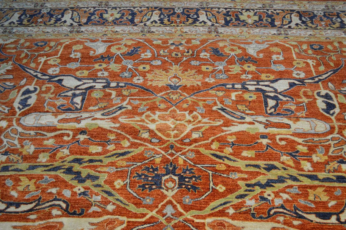 12' 0" x 14' 6" Pakistan Chobi Rug image 8