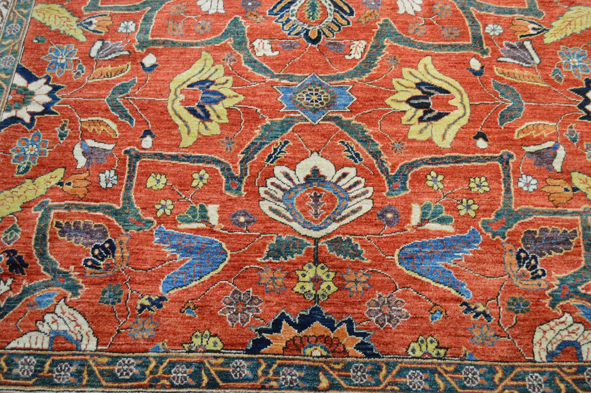 9' 9" x 13' 6" Pakistan Chobi Rug image 1