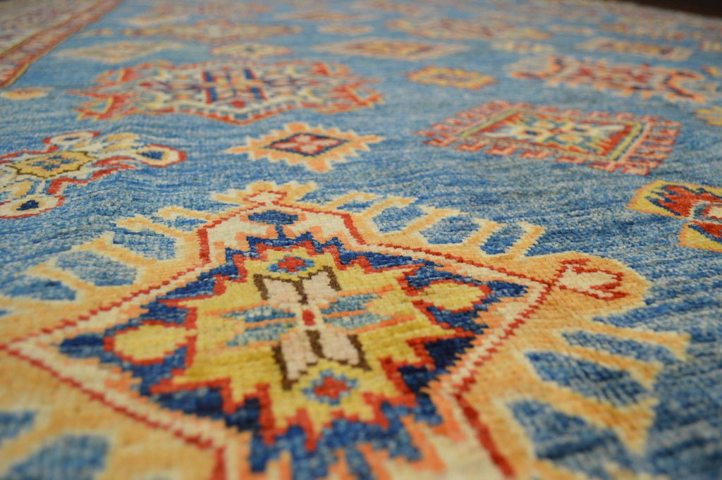 6' 2" x 8' 10" Pakistan Kazak Rug image 4