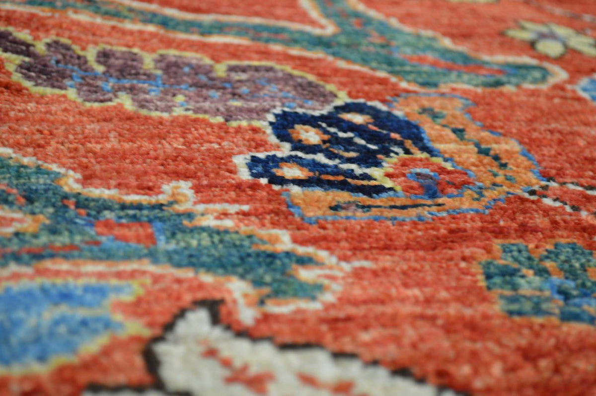 9' 9" x 13' 6" Pakistan Chobi Rug image 6