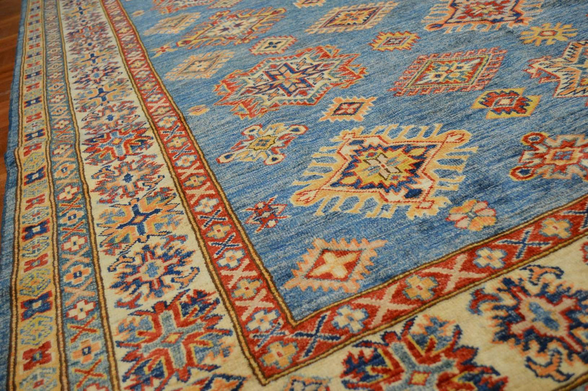 6' 2" x 8' 10" Pakistan Kazak Rug image 8