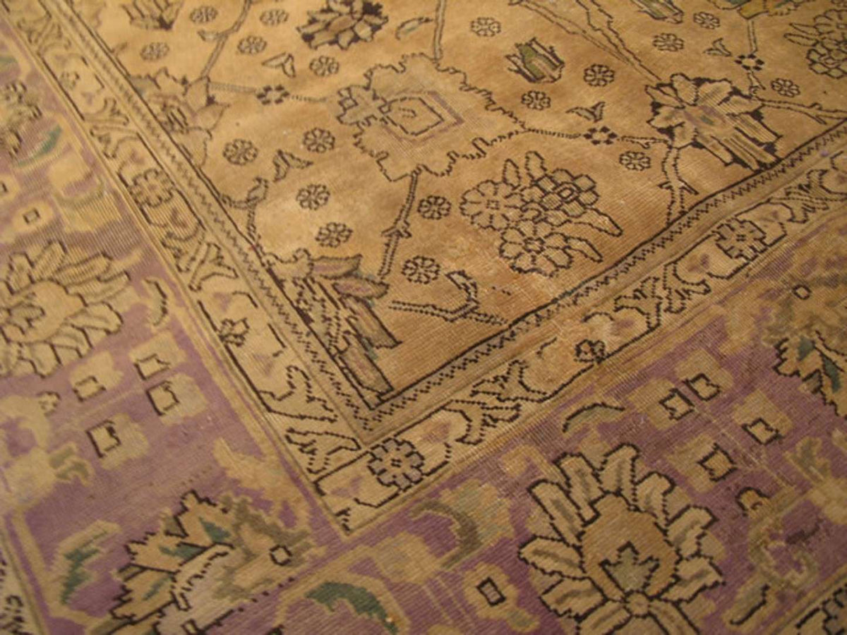 10' 0" x 11' 5" Persian Tebriz Rug image 7