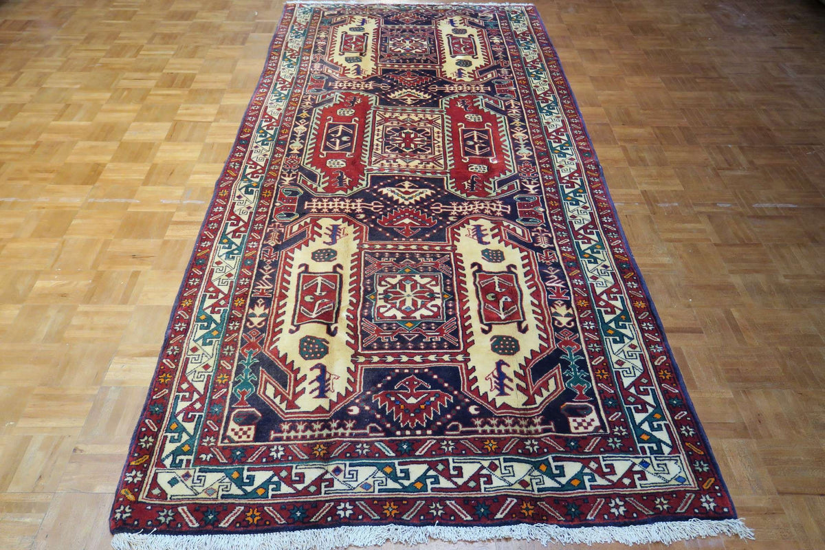 4'3'' x 10'1'' Persian Ardabil Rug image 8