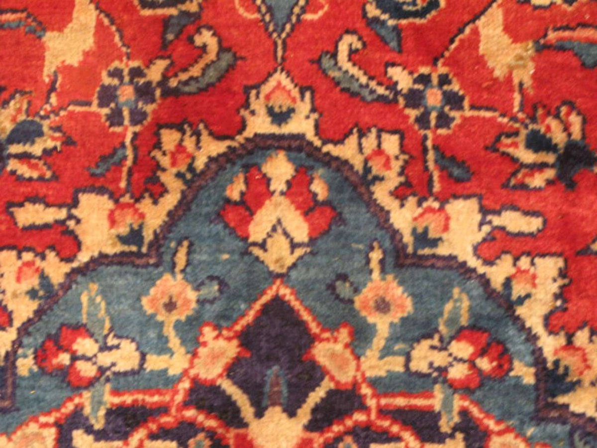 10' 0" x 13' 0" Persian Sarouk Rug image 5