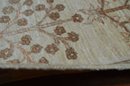 1' 8" x 2' 3" India Oushak Rug image 6