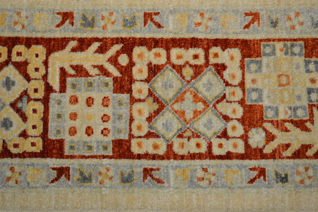8' 1" x 9' 9" Pakistan Chobi Rug image 4