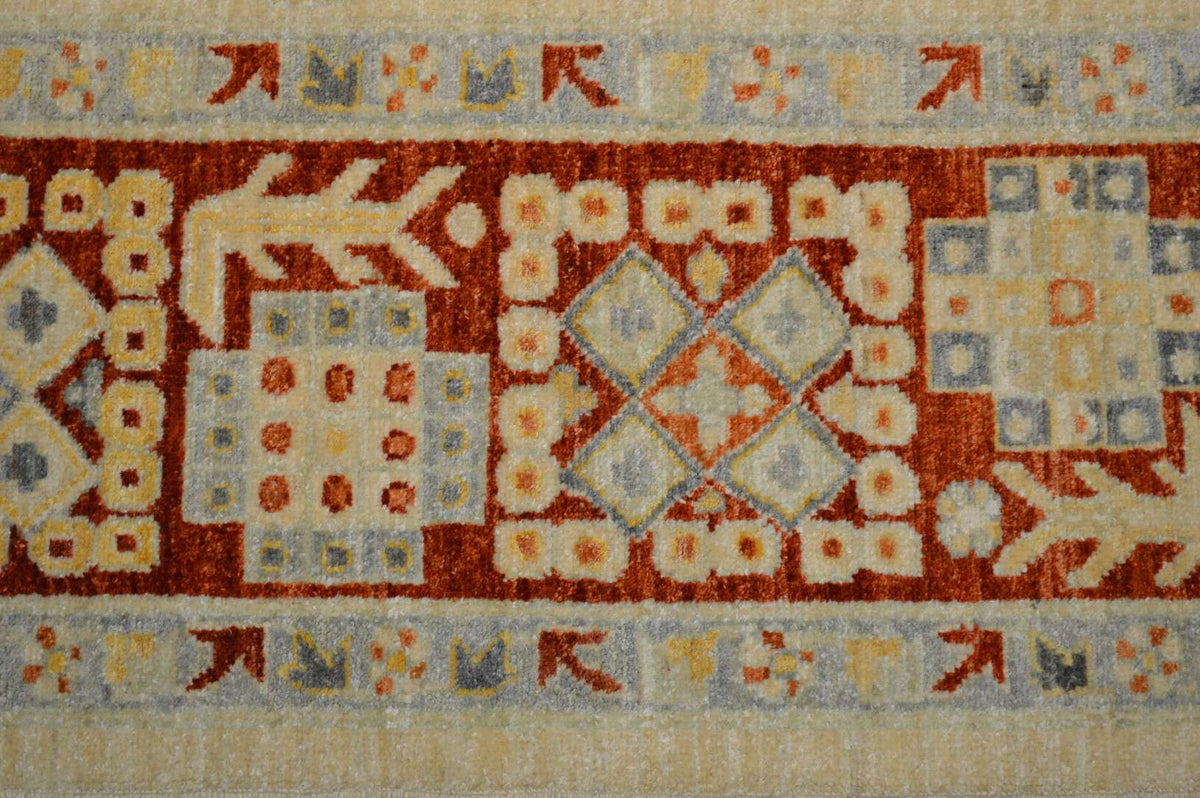 8' 1" x 9' 9" Pakistan Chobi Rug image 4