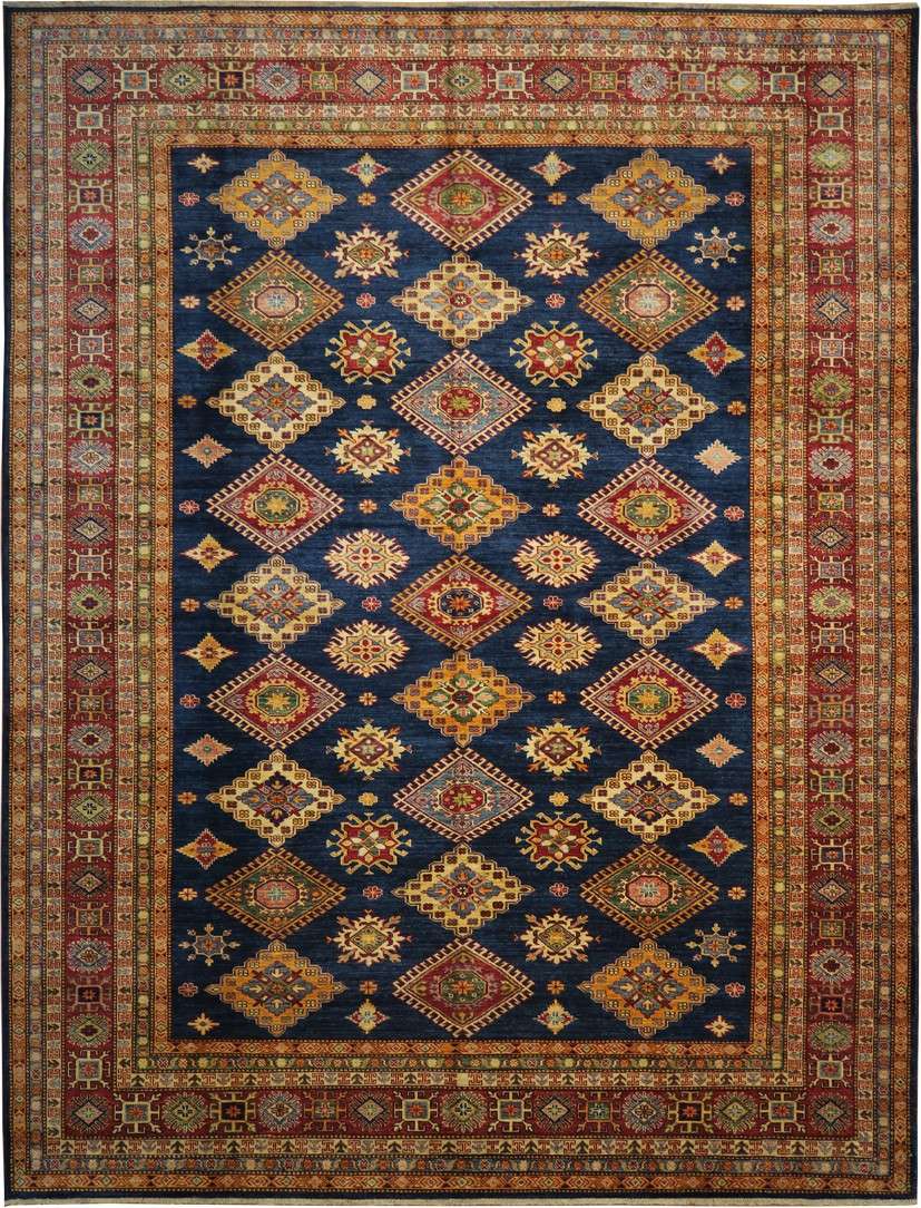 8' 10" x 11' 5" Pakistan Kazak Rug image 0