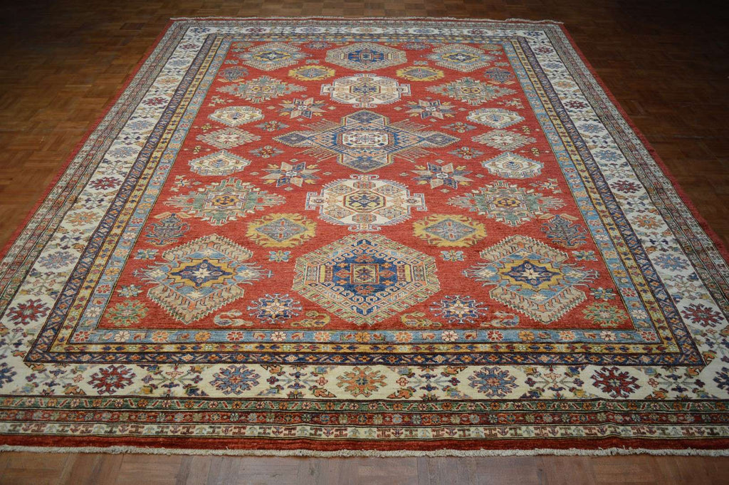 9' 0" x 11' 3" Pakistan Kazak Rug image 1
