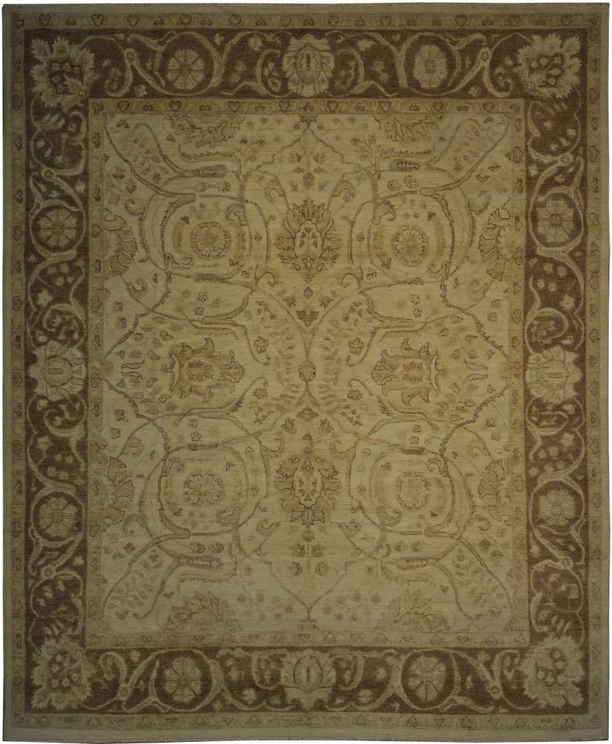 8' 0" x 9' 7" Pakistan Peshawar Rug image 0