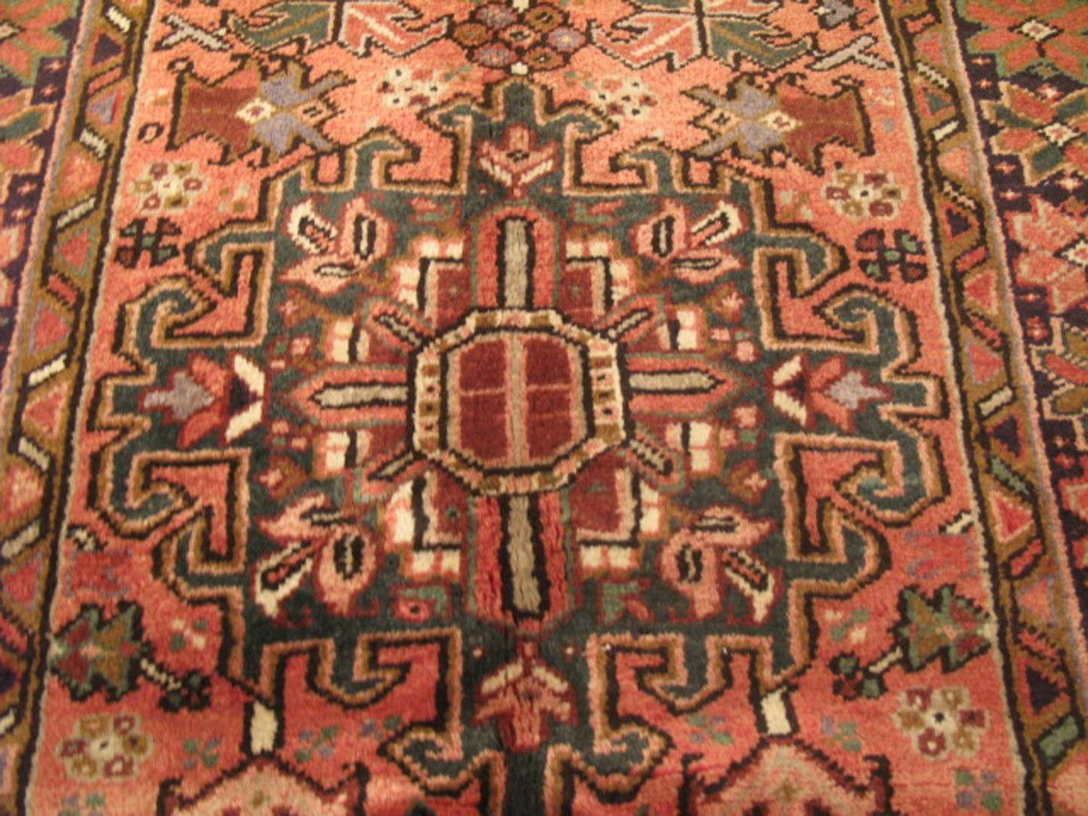 3' 6" x 10' 5" Persian Heriz Runner image 3