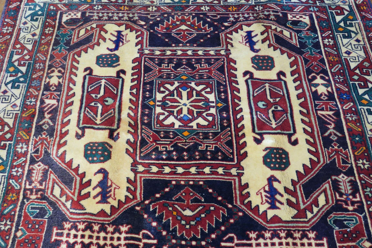 4'3'' x 10'1'' Persian Ardabil Rug image 11