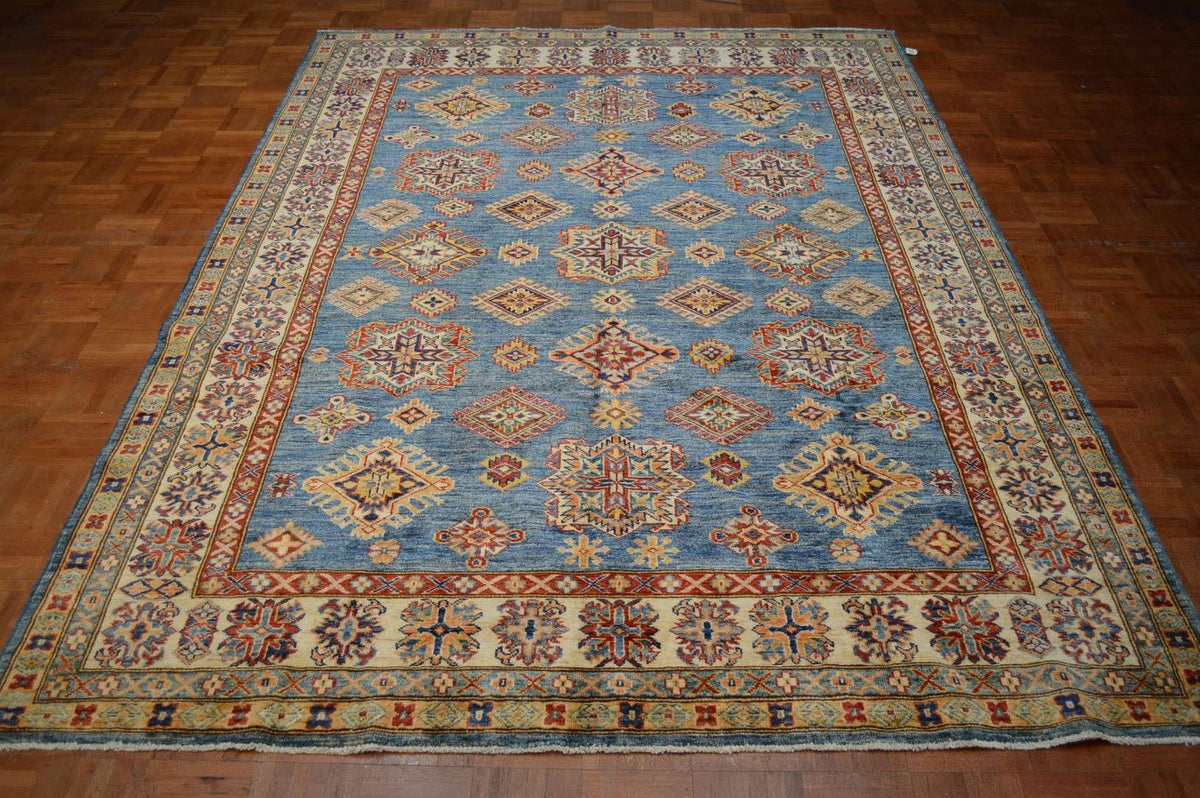 6' 2" x 8' 10" Pakistan Kazak Rug image 12