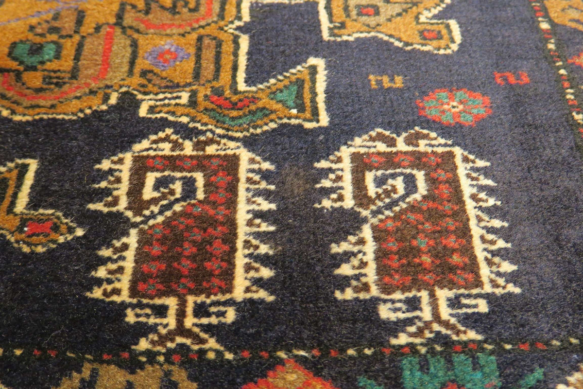 1'8'' x 2'8'' Persian Balooch Rug image 6