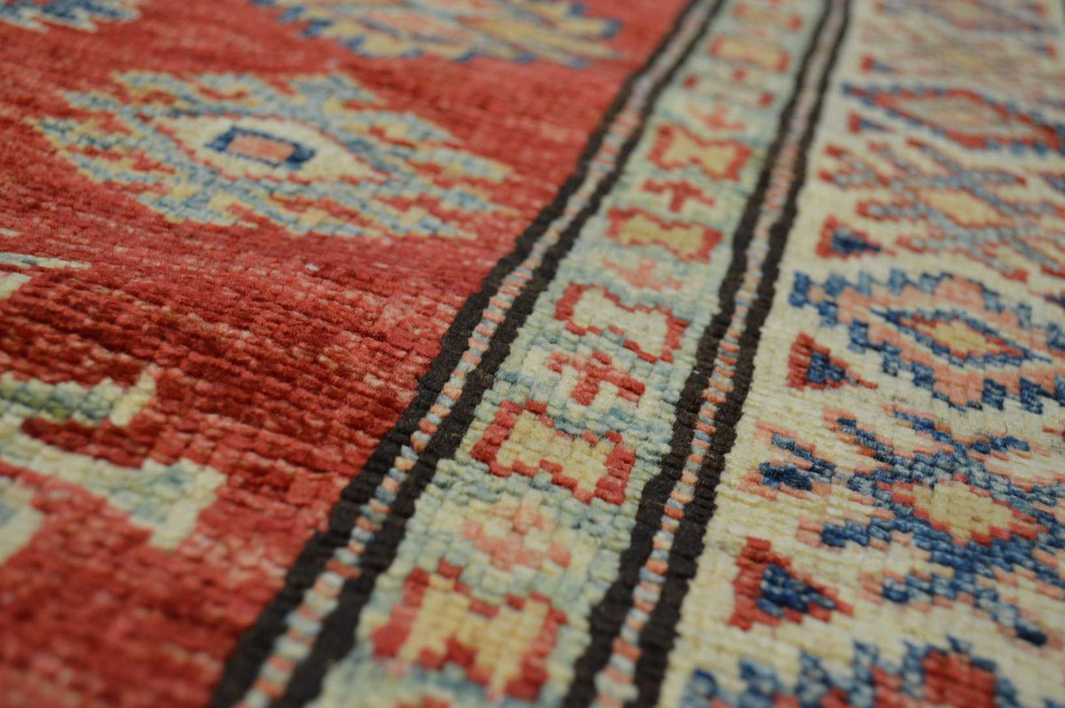 3' 0" x 9' 9" Pakistan Kazak Runner image 8