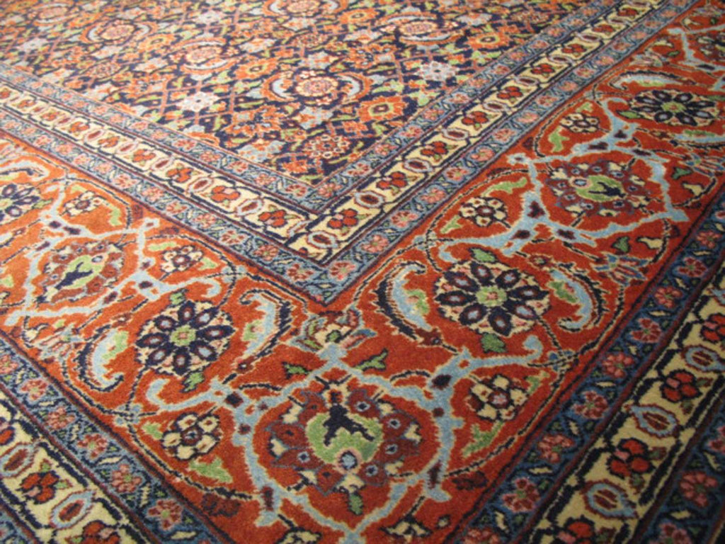 10' 0" x 13' 5" Persian Hajjalili Rug image 8