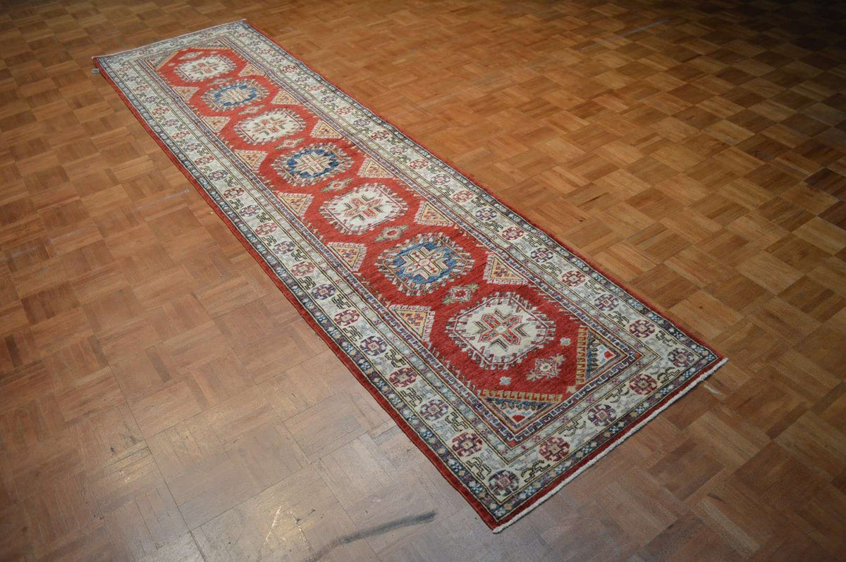 2' 9" x 10' 5" Pakistan Kazak Runner image 6
