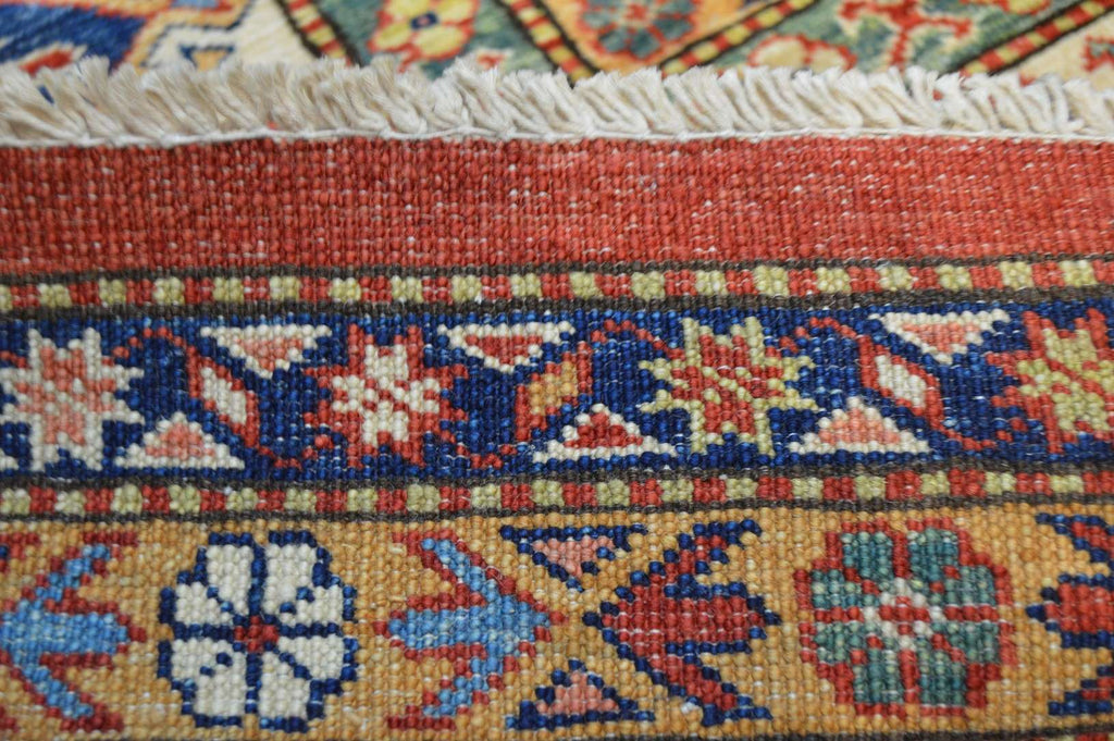 8' 10" x 11' 6" Pakistan Kazak Rug image 11