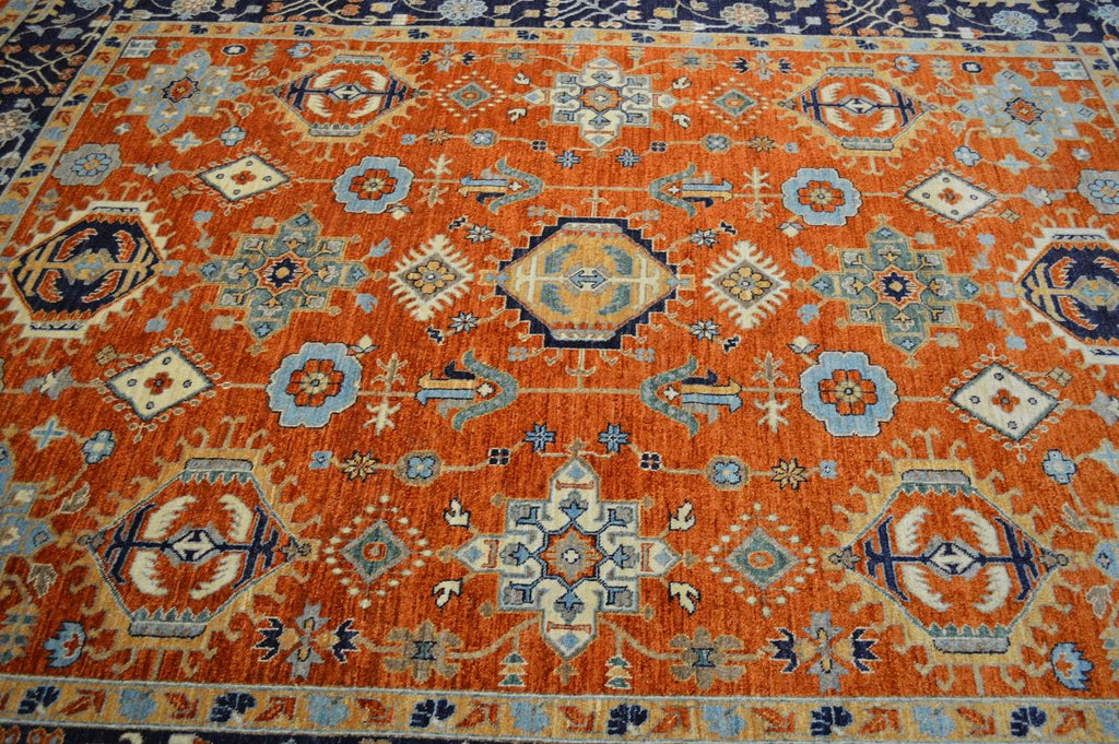 8' 0" x 10' 1" Pakistan Chobi Rug image 4