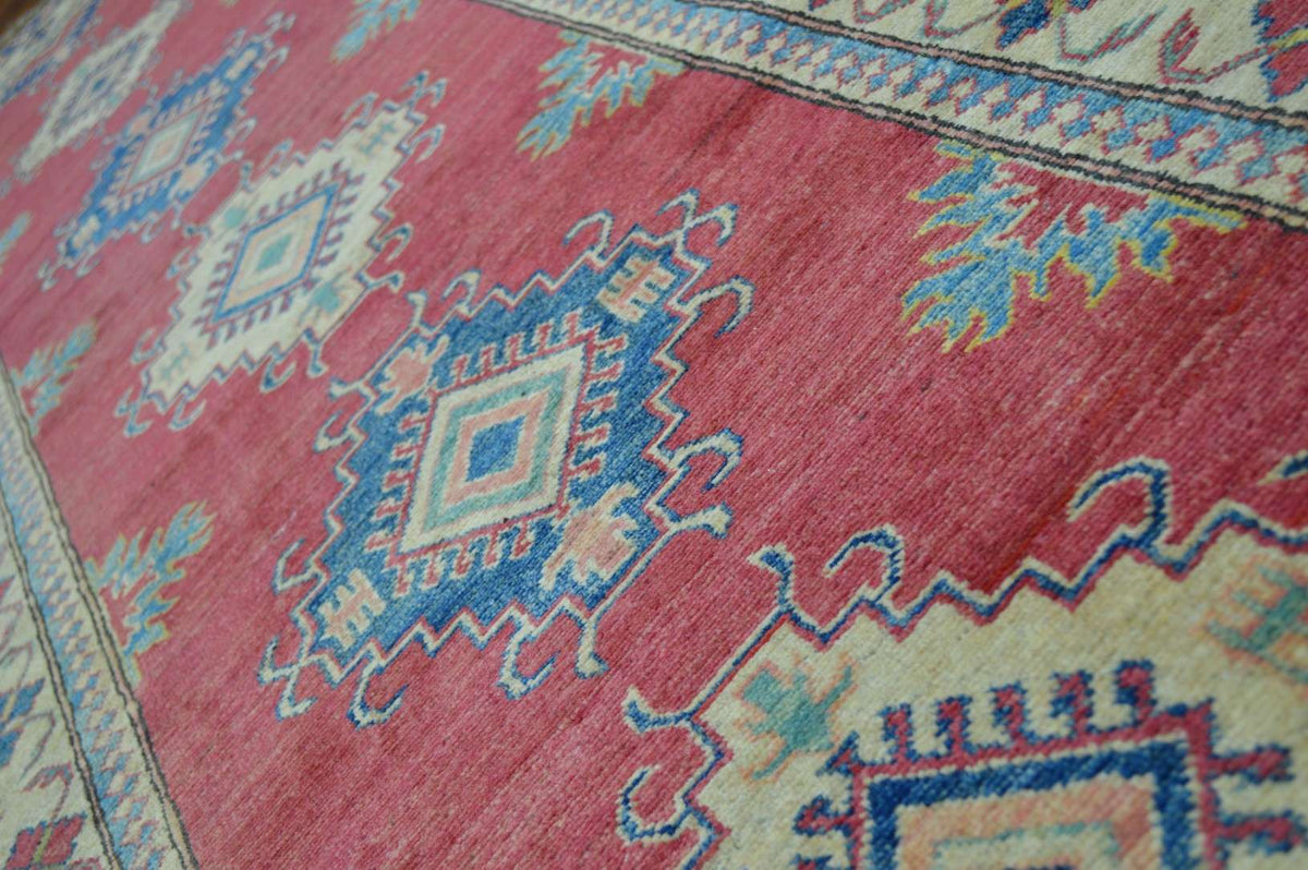 3' 1" x 11' 1" Pakistan Kazak Rug image 11