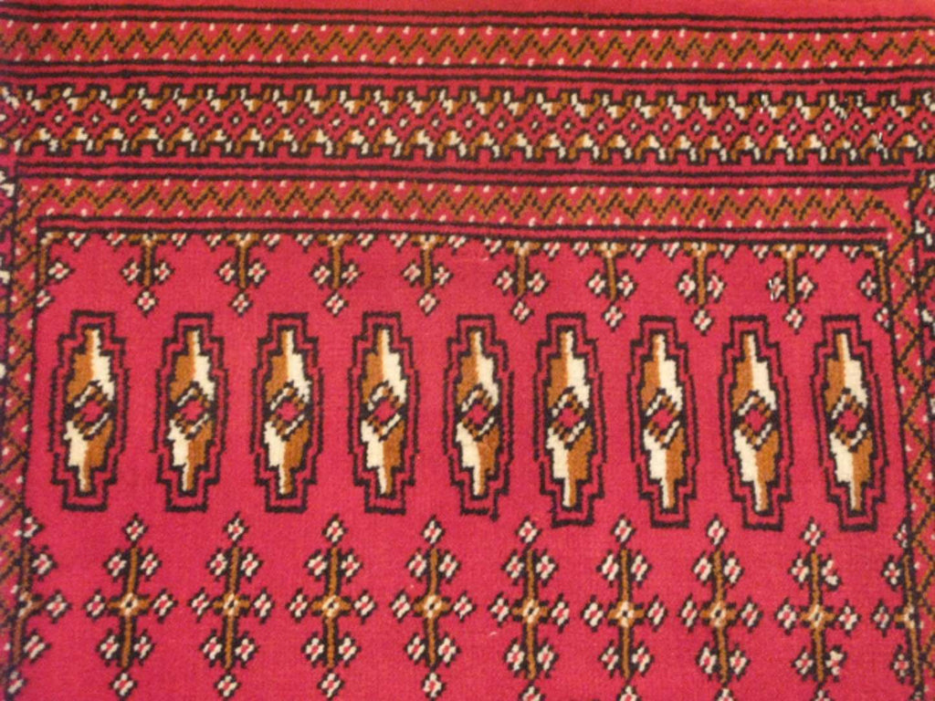 1' 8" x 3' 5" Persian Turkmen Rug image 10