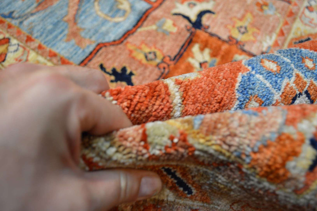 9' 0" x 12' 0" Pakistan Serapi Rug image 11