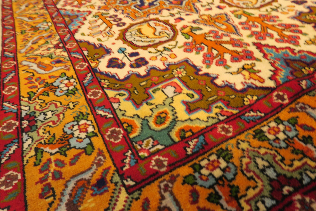 3'2'' x 4'7'' Persian Tabriz Rug