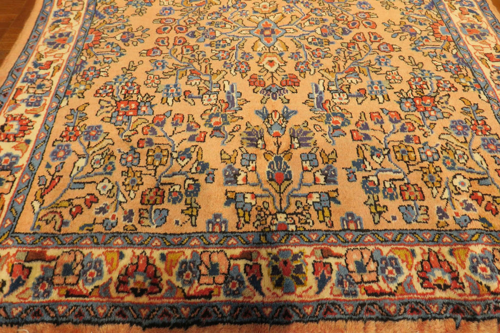 3'3'' x 3'6'' Persian Sarouk Rug