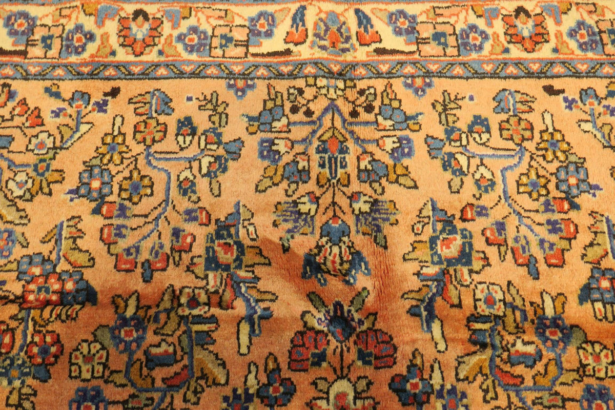 3'3'' x 3'6'' Persian Sarouk Rug