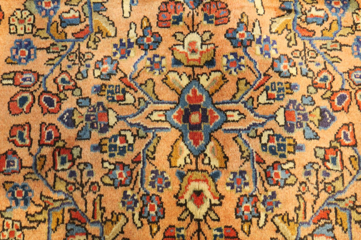 3'3'' x 3'6'' Persian Sarouk Rug