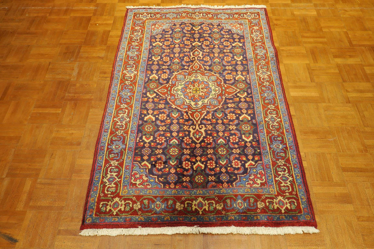 3'1'' x 4'9'' Persian Zanjan Rug